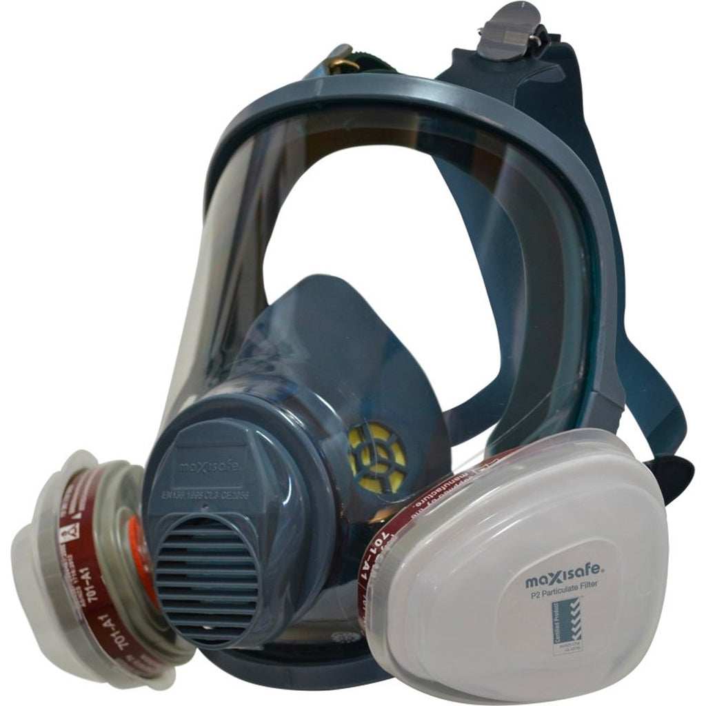 Maxisafe MaxiGuard Full Face Respirator Painters Kit