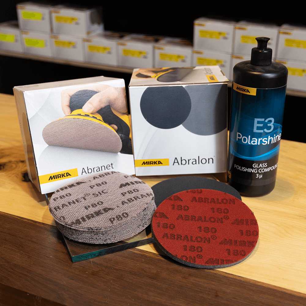 Mirka Abralon Foam Sanding Discs 125mm - 20 Pack