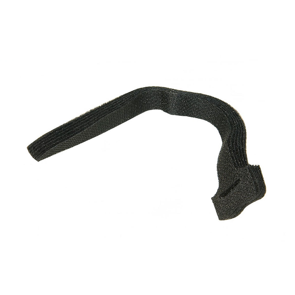 Mirka fastening strap securing a power lead to a vacuum hose for professional cable management