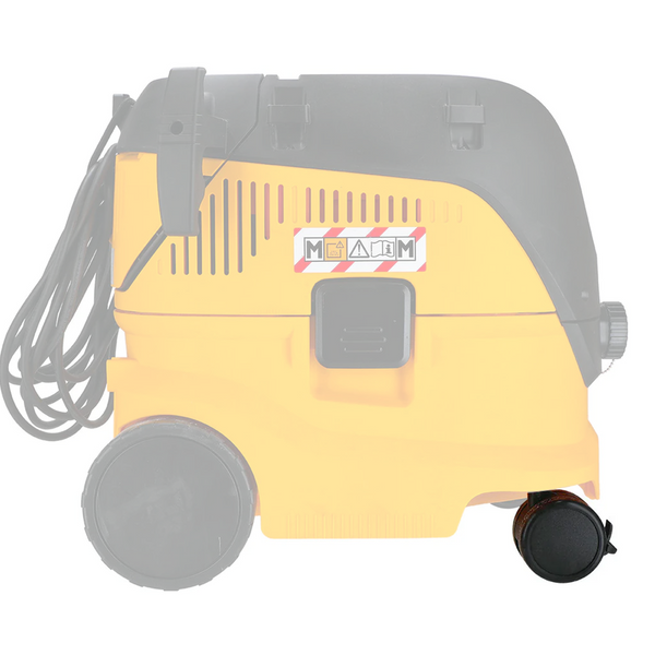 Mirka Wheel Set with Brakes for Mirka 1230 Dust Extractors