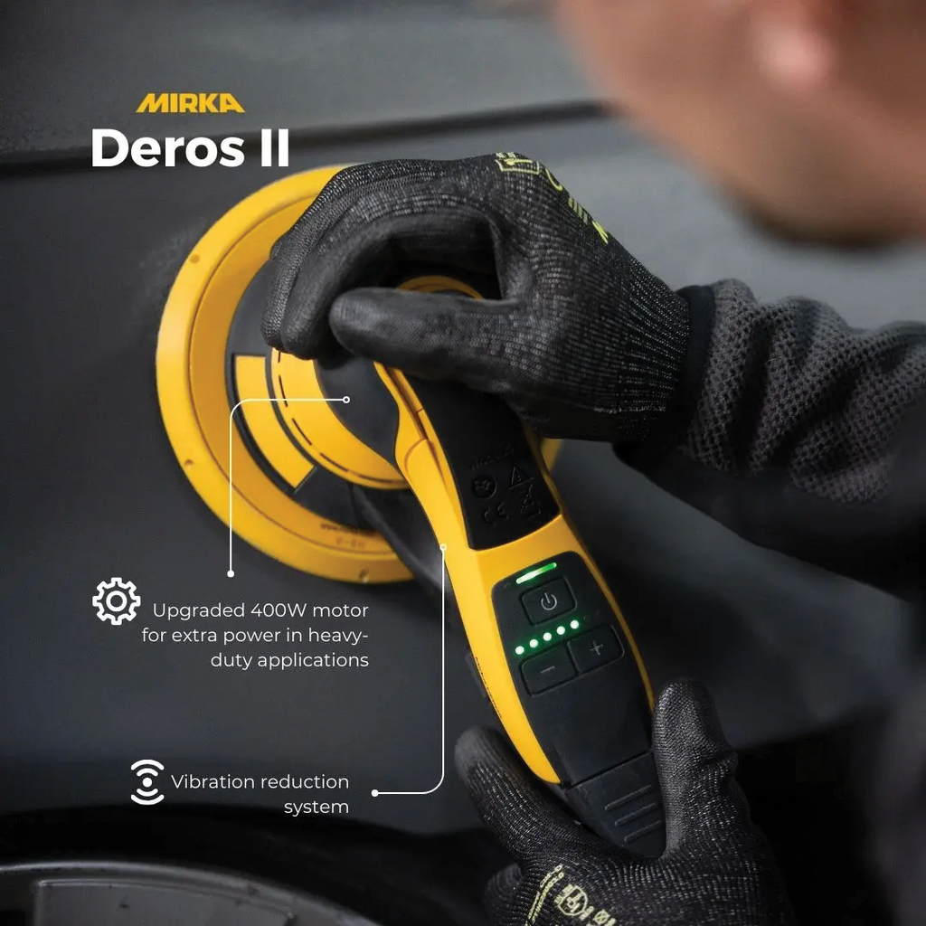 Mirka DEROS II 650CV 150mm Vacuum Orbit 5.0