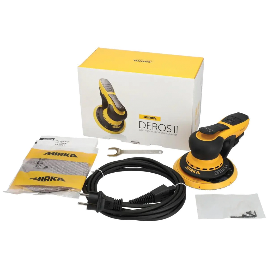 Mirka DEROS II 650CV 150mm Vacuum Orbit 5.0