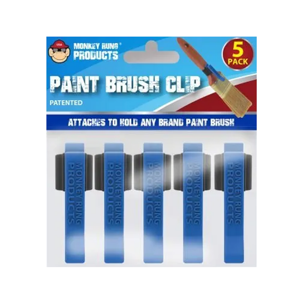 Monkey Rung Paint Brush Clip 5pk - Special