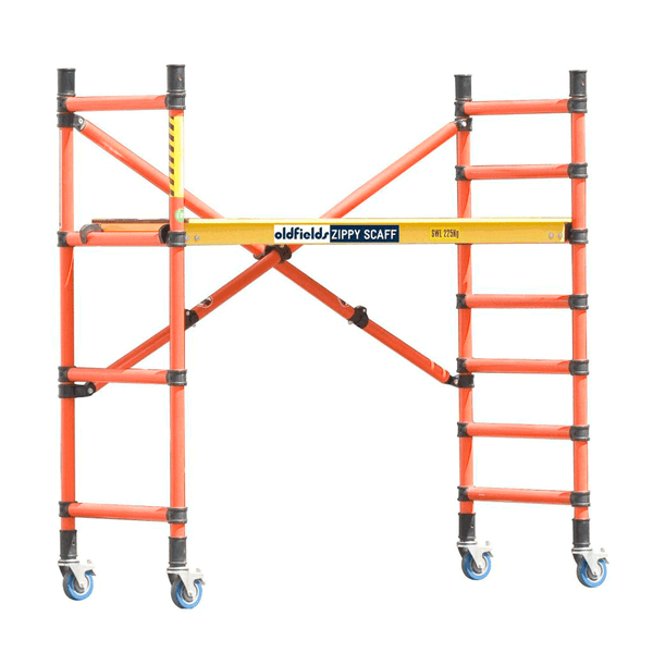 Oldfields Fibreglass Folding Scaffold & Guardrail Extension Pack