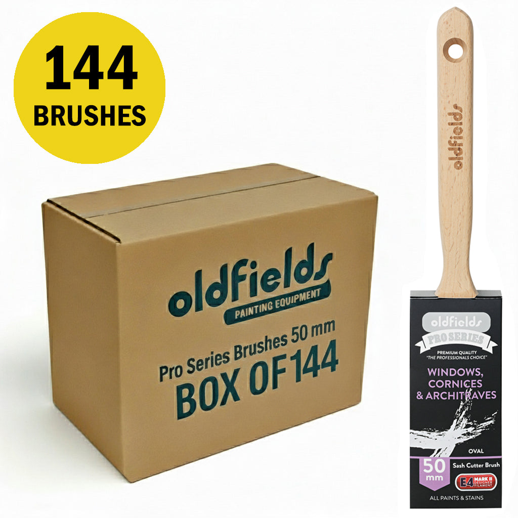 Wholesale carton of 144 Oldfields 50mm oval sash cutters for large scale commercial supply