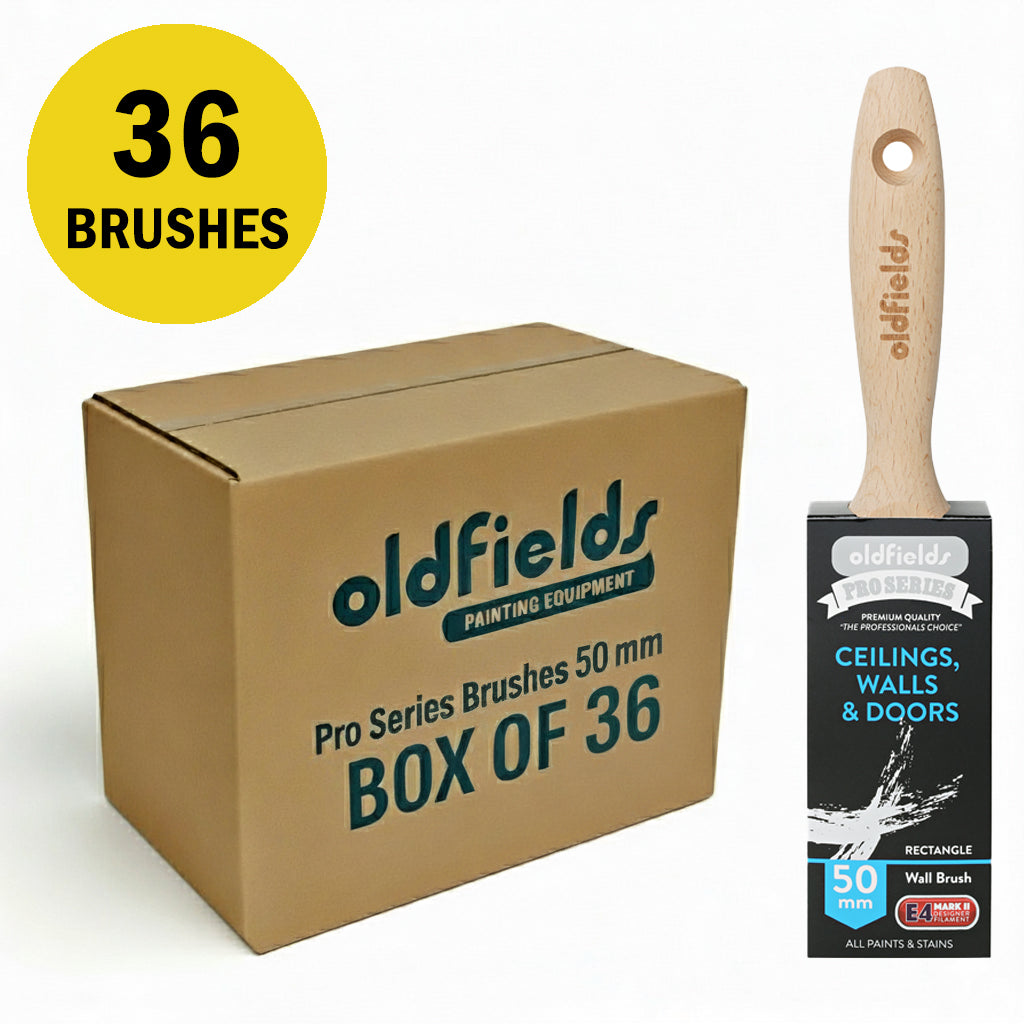 Oldfields Pro Series RECTANGLE Wall Brushes