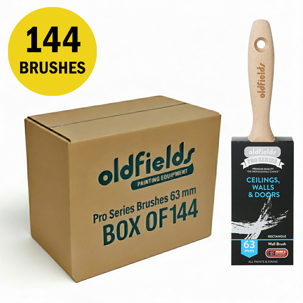 Oldfields Pro Series RECTANGLE Wall Brushes