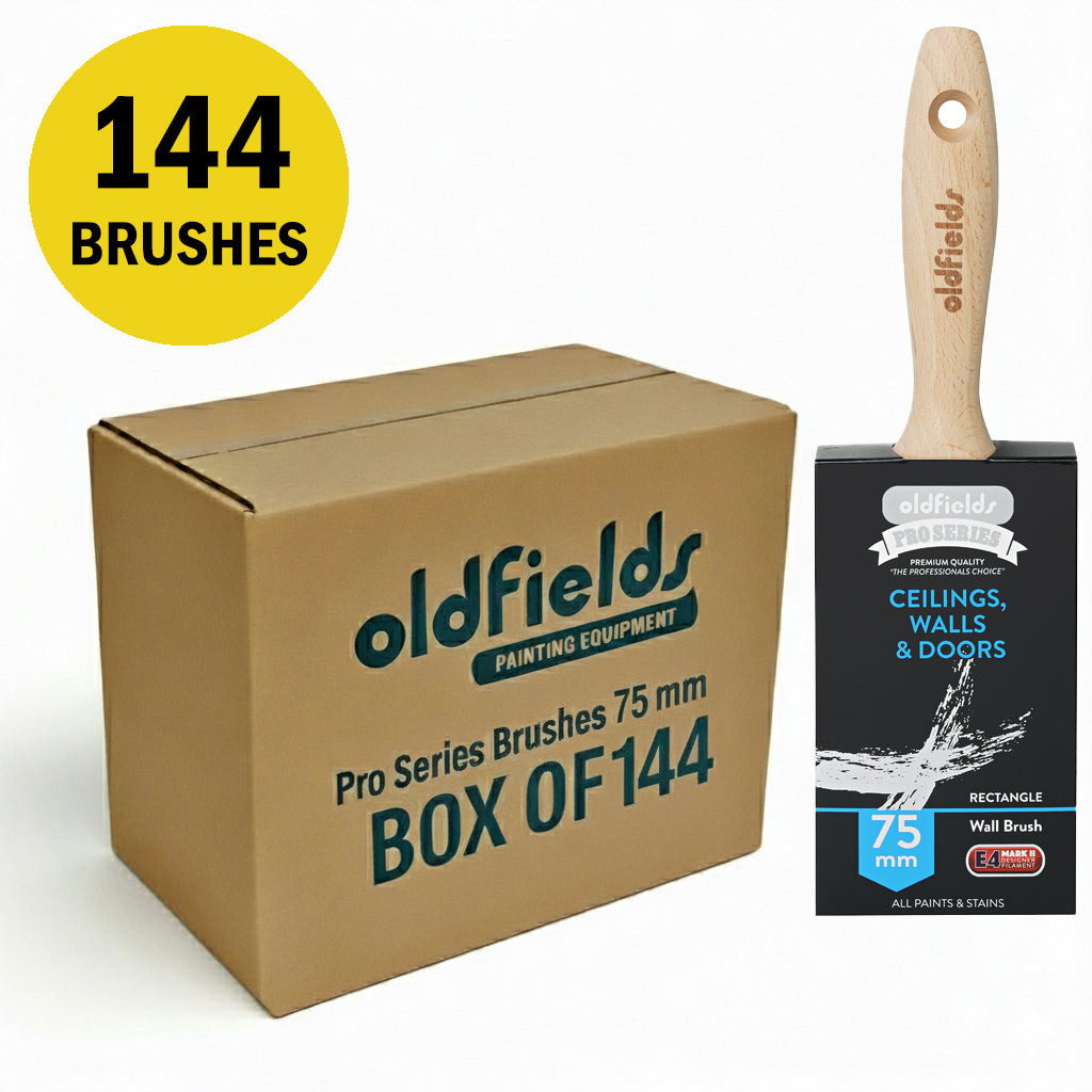 Oldfields Pro Series RECTANGLE Wall Brushes