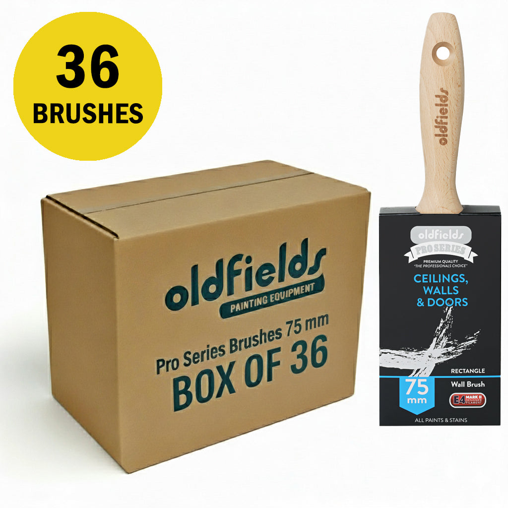 Oldfields Pro Series RECTANGLE Wall Brushes