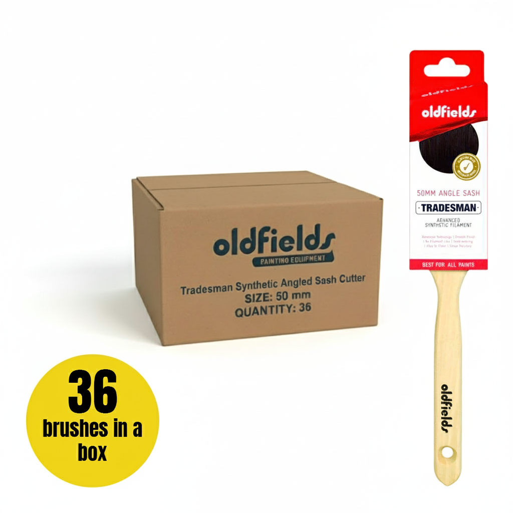 Oldfields Tradesman Synthetic Angled Sash Cutter