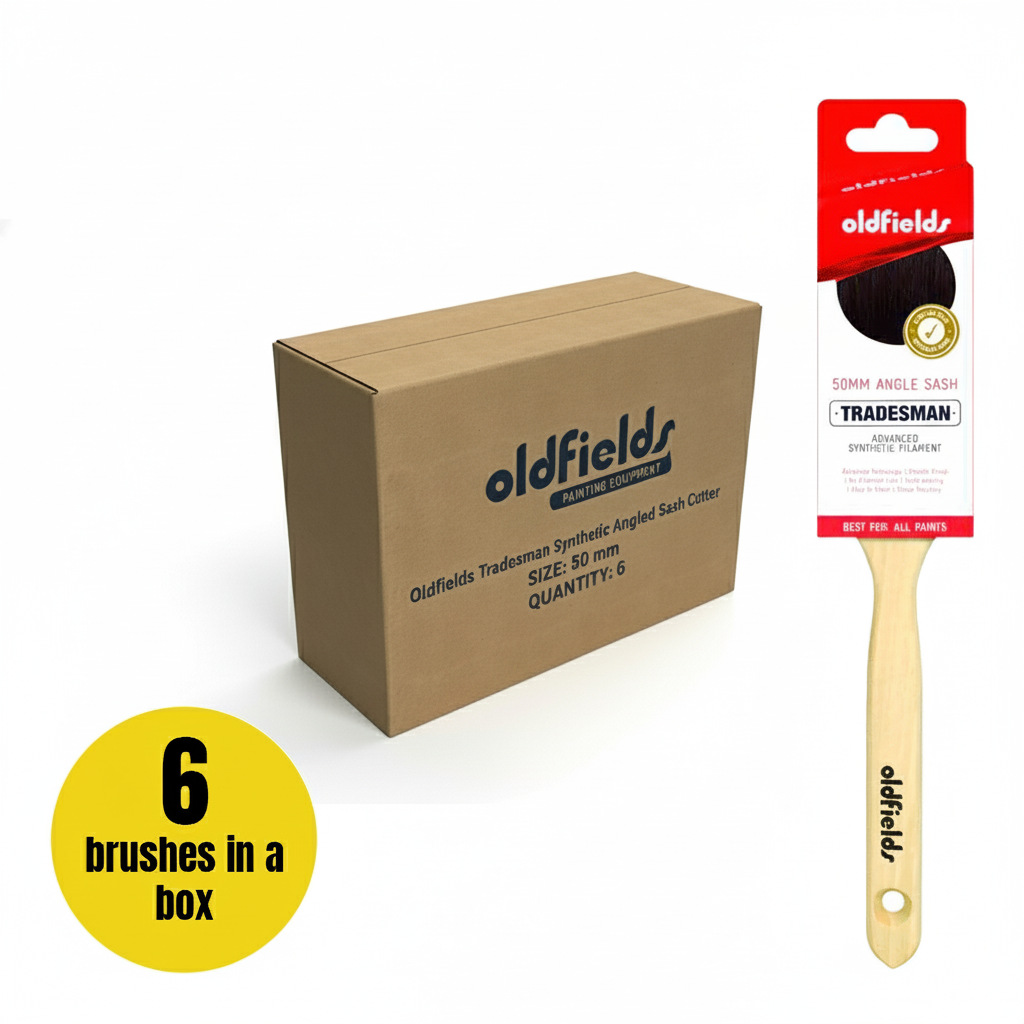 Oldfields Tradesman Synthetic Angled Sash Cutter