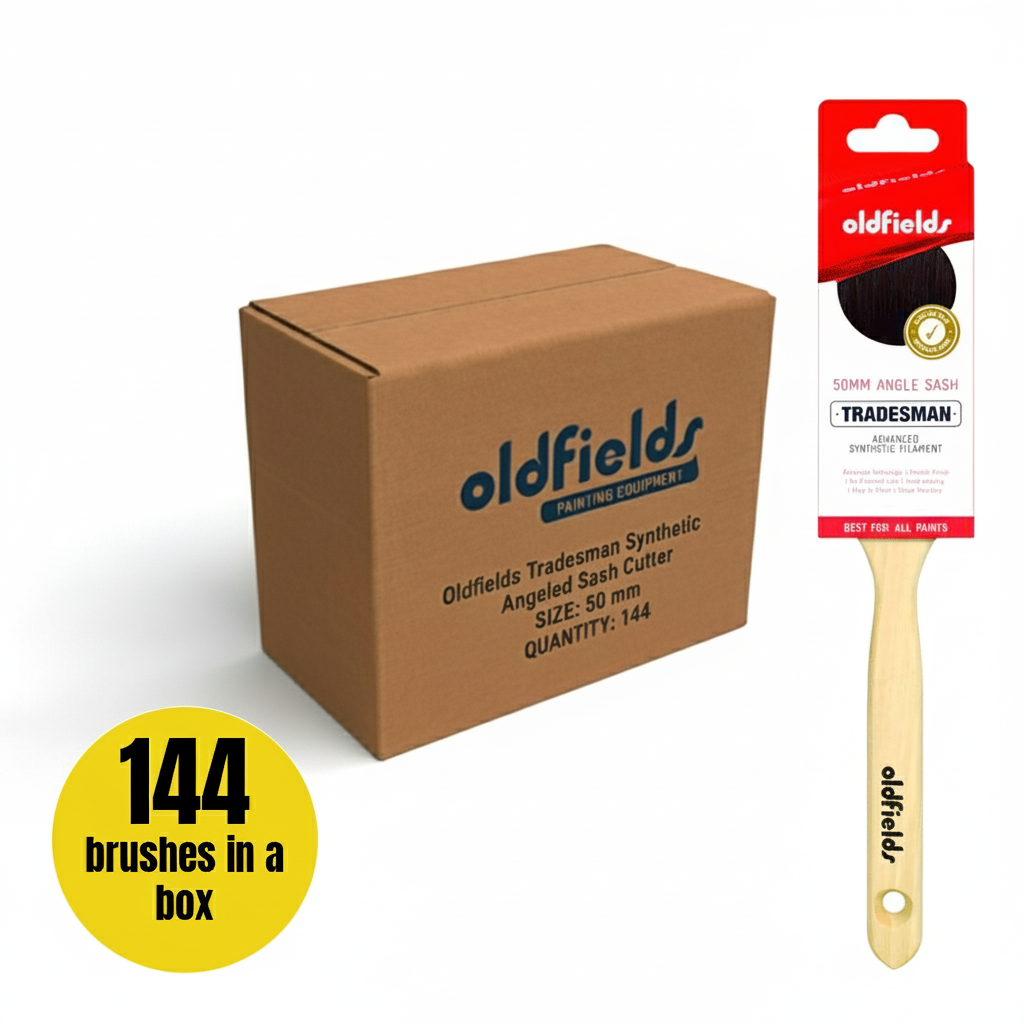 Oldfields Tradesman Synthetic Angled Sash Cutter