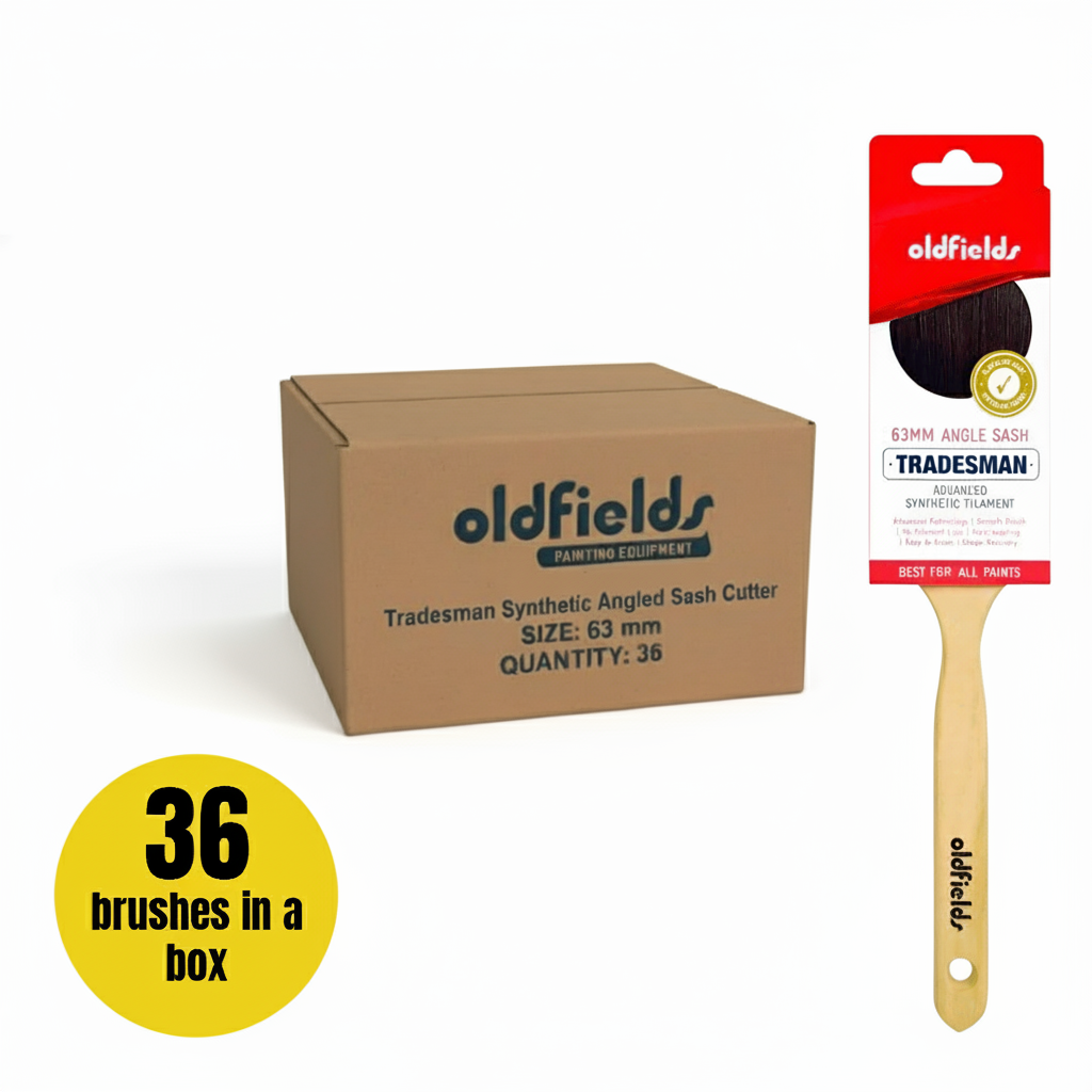 Oldfields Tradesman Synthetic Angled Sash Cutter