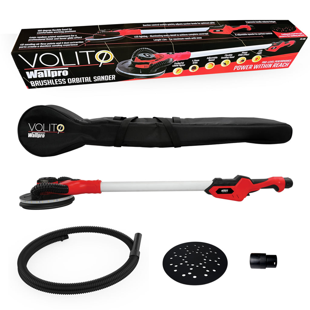 Wallboard Tools Volito Brushless 4mm Orbital Sander Wallpro