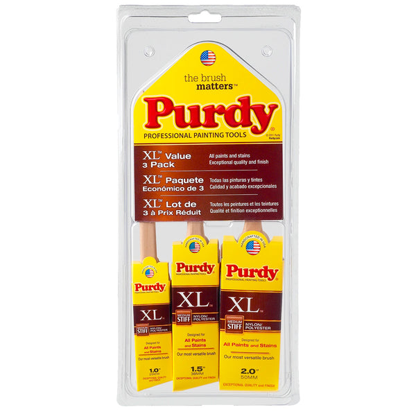 Purdy XL Brush 3 Pack