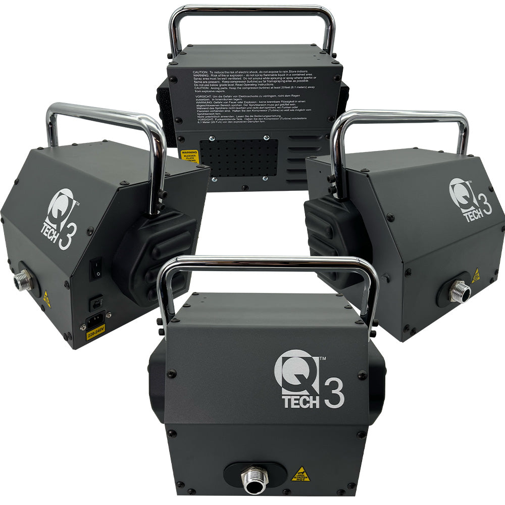 QTech3 Silver Pro HVLP Sprayer 10-1027