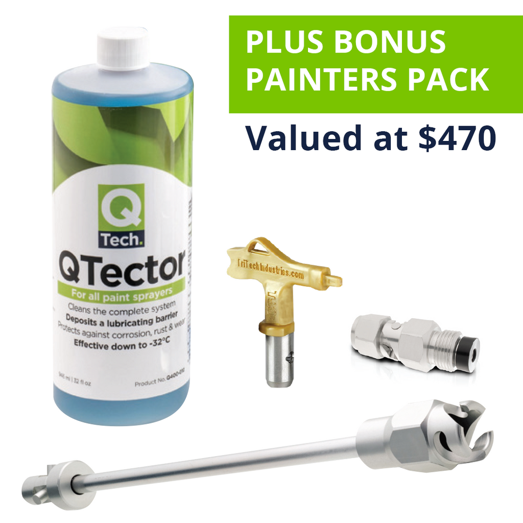 QTech iQ Series 3 Airless Paint Sprayer Hi-Cart