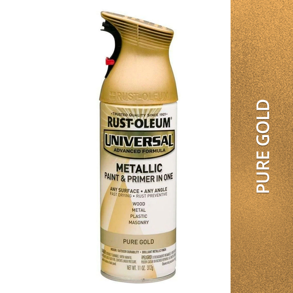 Rust-Oleum Universal Metallic and Flat Metallic Spray Paint Range