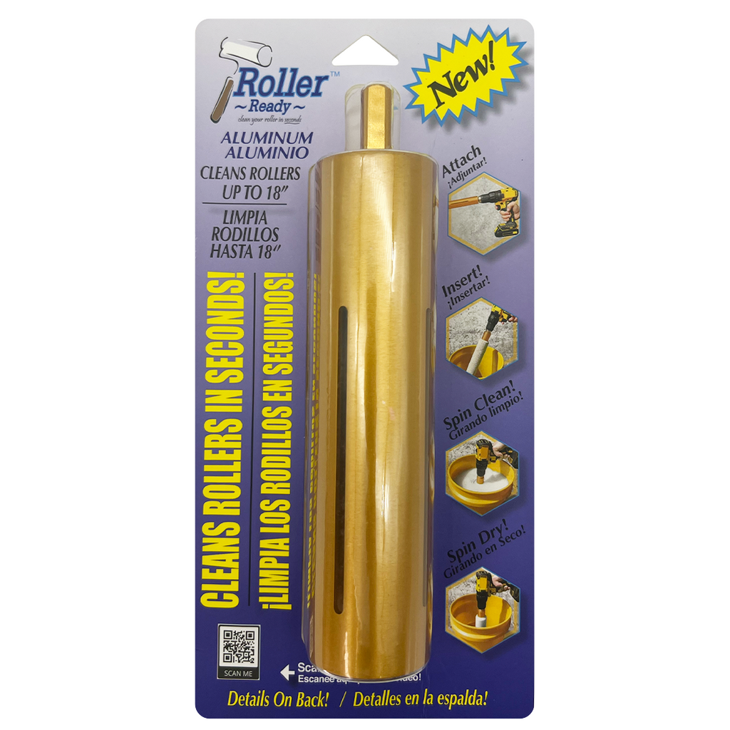 Roller Ready - Cleans your Paint Rollers In Seconds.
