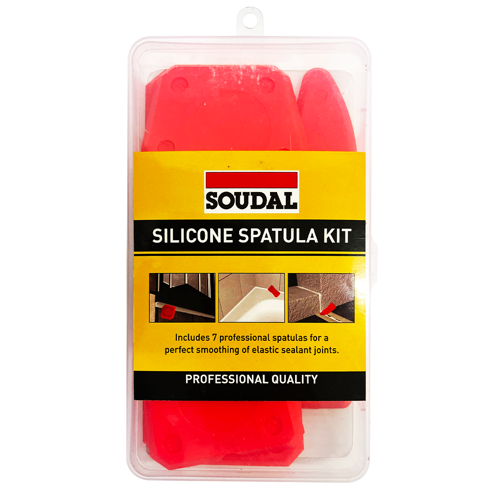 Soudal Silicone Spatula Kit - 7 pc
