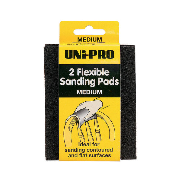 Uni-Pro Flexible Sanding Pads Range - Box of 12