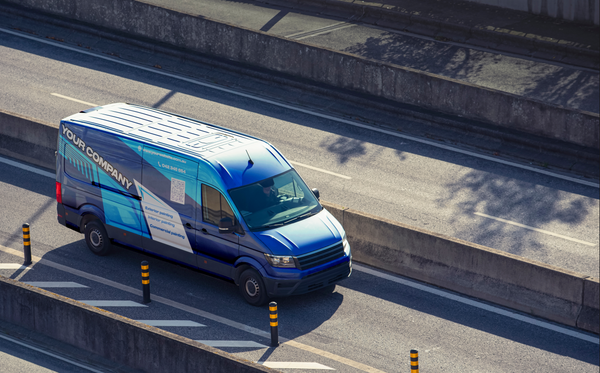 Van decal design (professional design only, not printing)