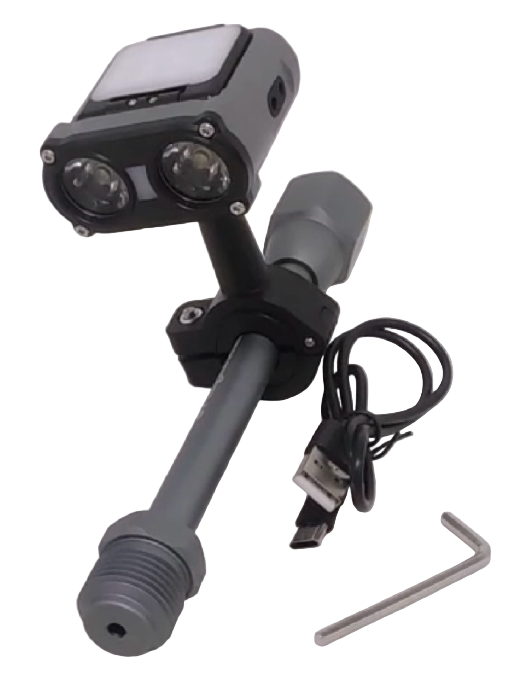 Rechargeable LED Light Accessory for any Graco extension pole size
