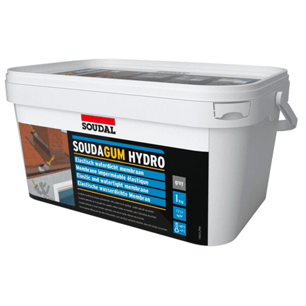 Soudal Soudagum Hydro Membrane Repair Kit Grey 1kg