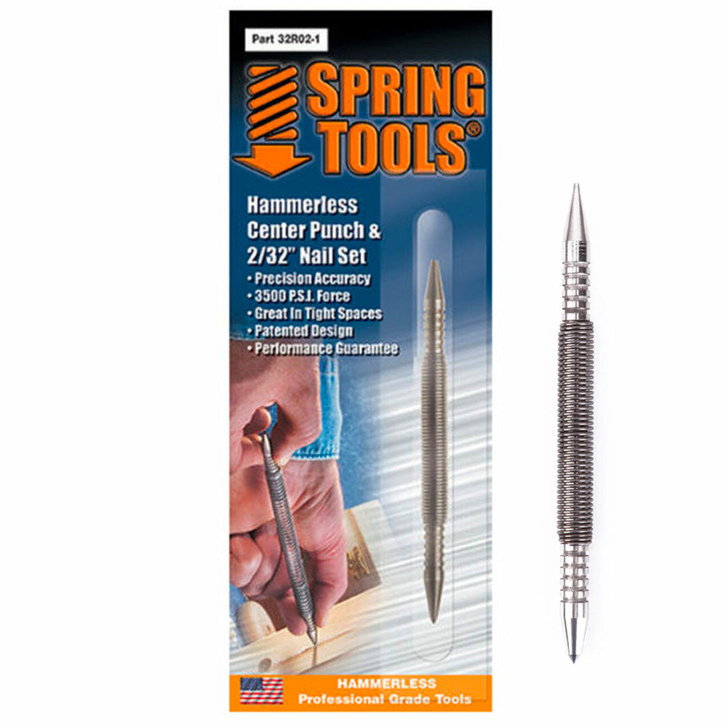 Spring Tools Hammerless Nail Punch