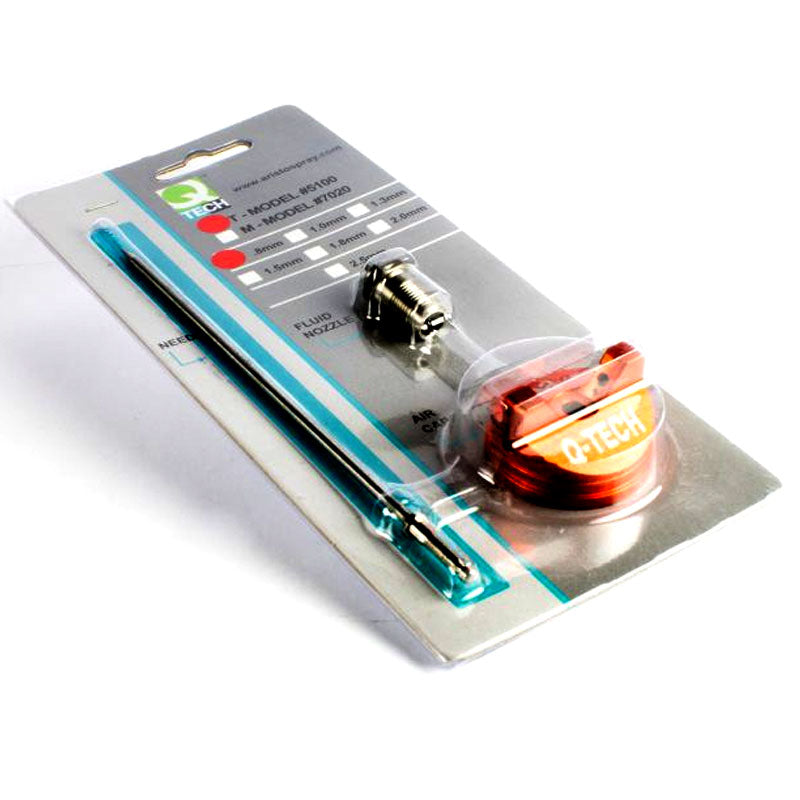 QTech HVLP Sprayer Air Cap and Needle Set