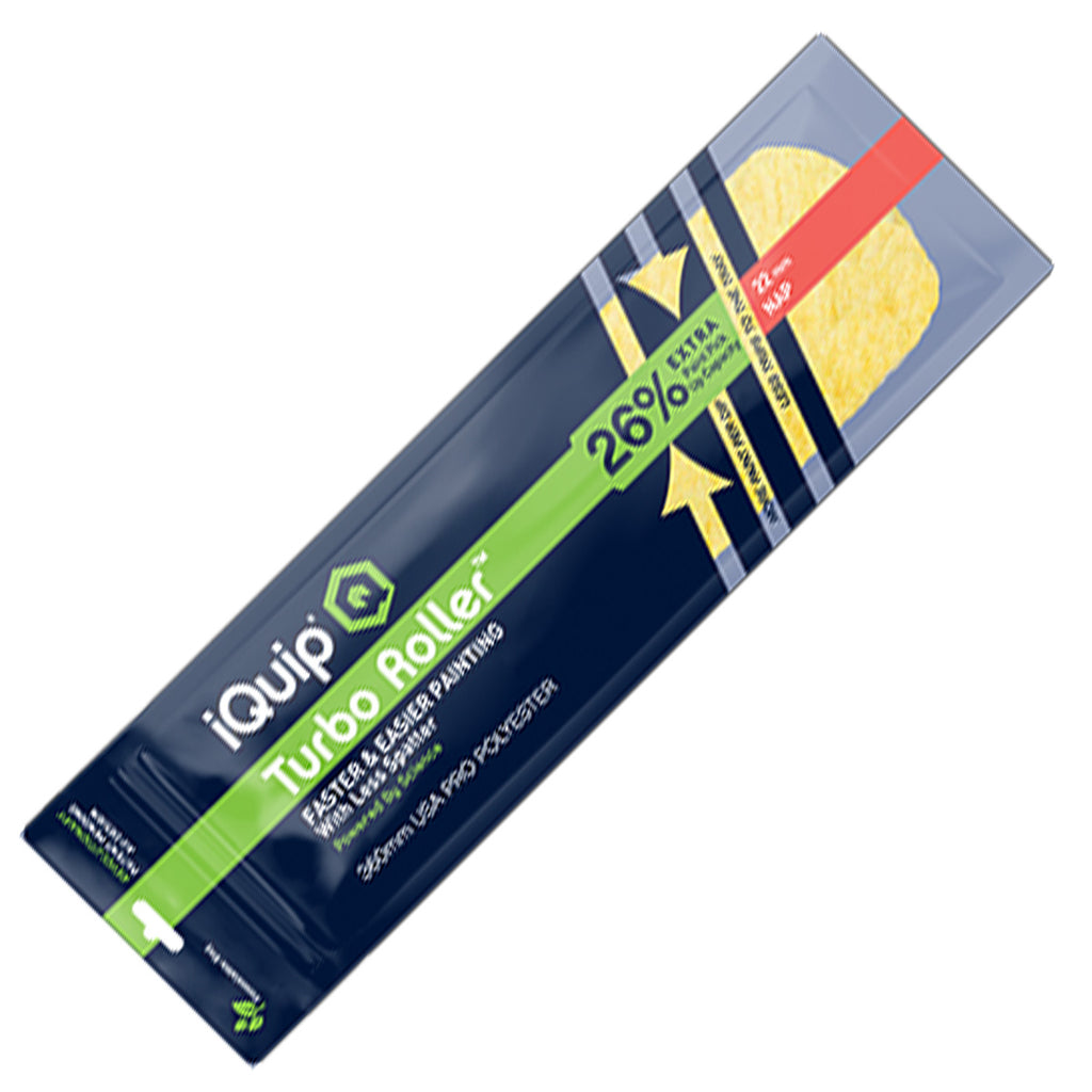 iQuip Turbo Roller Sleeve Professional 22mm Nap Range