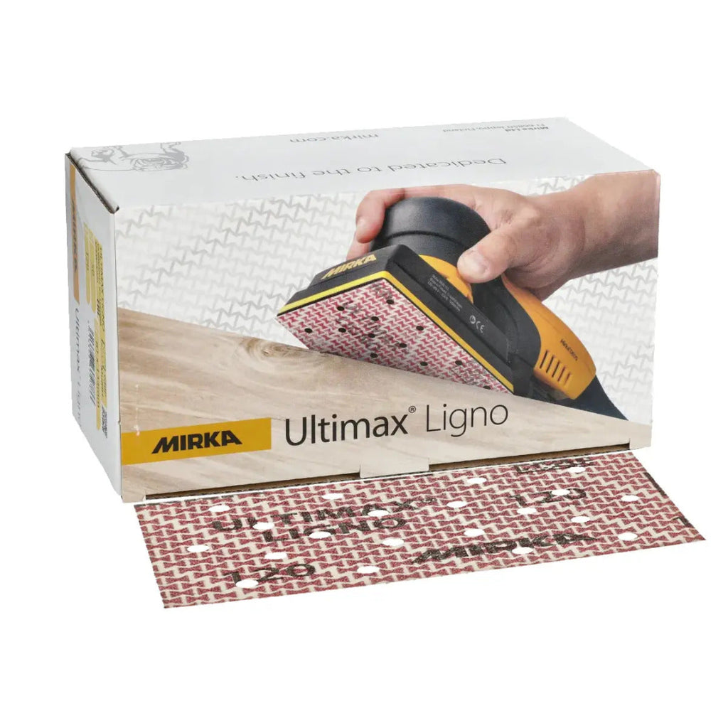 Mirka Ultimax Ligno 81 x 133mm Grip Multifit Sanding Sheets - 50 Pack