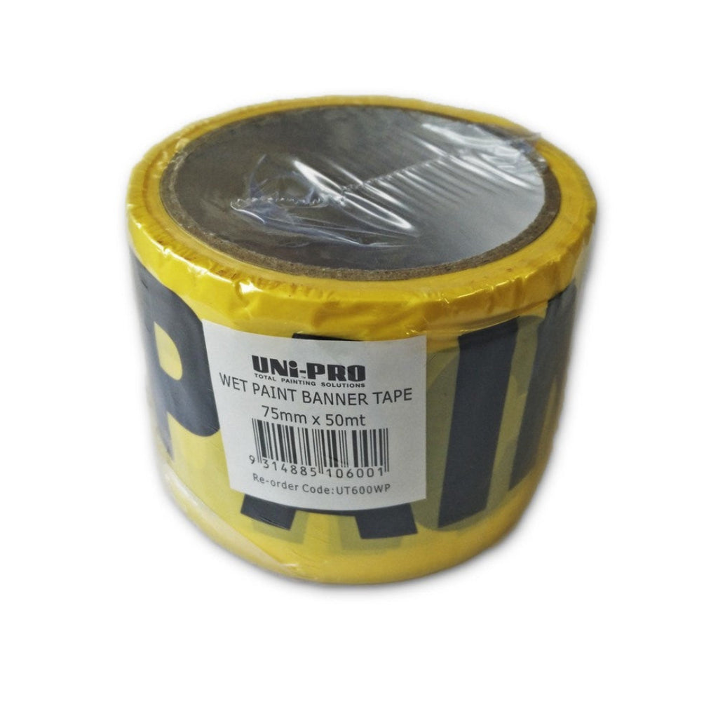 Uni-Pro Wet Paint Tape 75mm x 50m - Box of 6