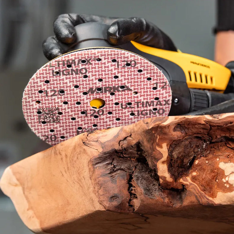 Mirka Ultimax Ligno Wood Sanding Discs 150mm Grip Multifit