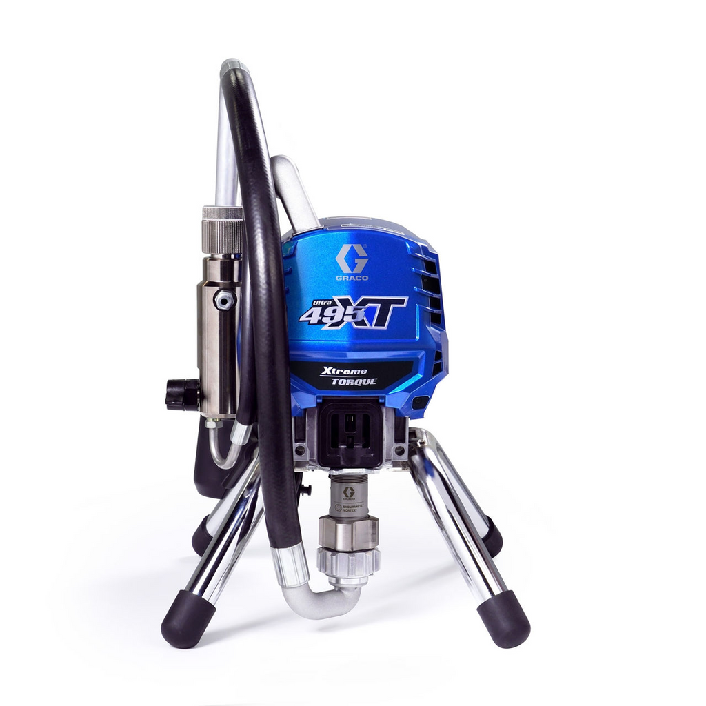 Graco Ultra 495 XT Electric Airless Sprayer Stand 19D532 + FREE ACCESSORIES