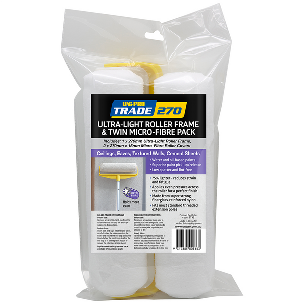 Uni-Pro Trade 270mm Yoke Frame Microfibre Set