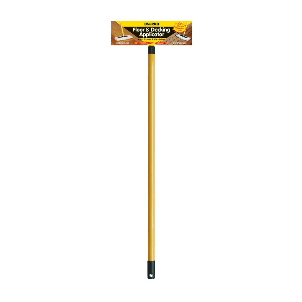 Uni-Pro Sheepskin Floor Applicator Block/Handle & Applicator Pad Complete
