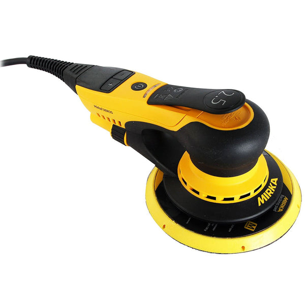 Mirka DEROS 625CV random orbital sander with 150mm pad and fine 2.5mm orbit