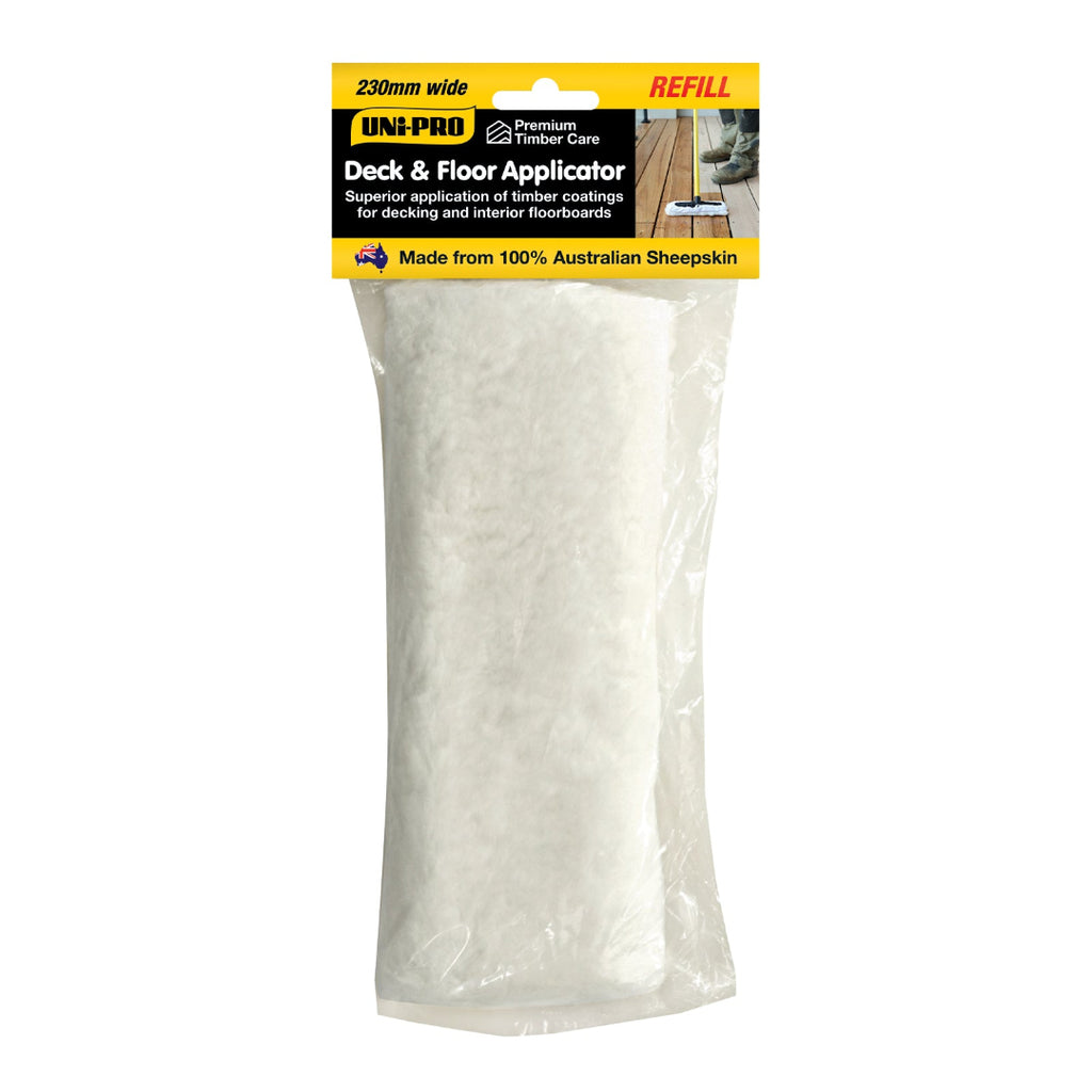 Uni-Pro Sheepskin Floor Applicator Replacement Pad - Box of 6