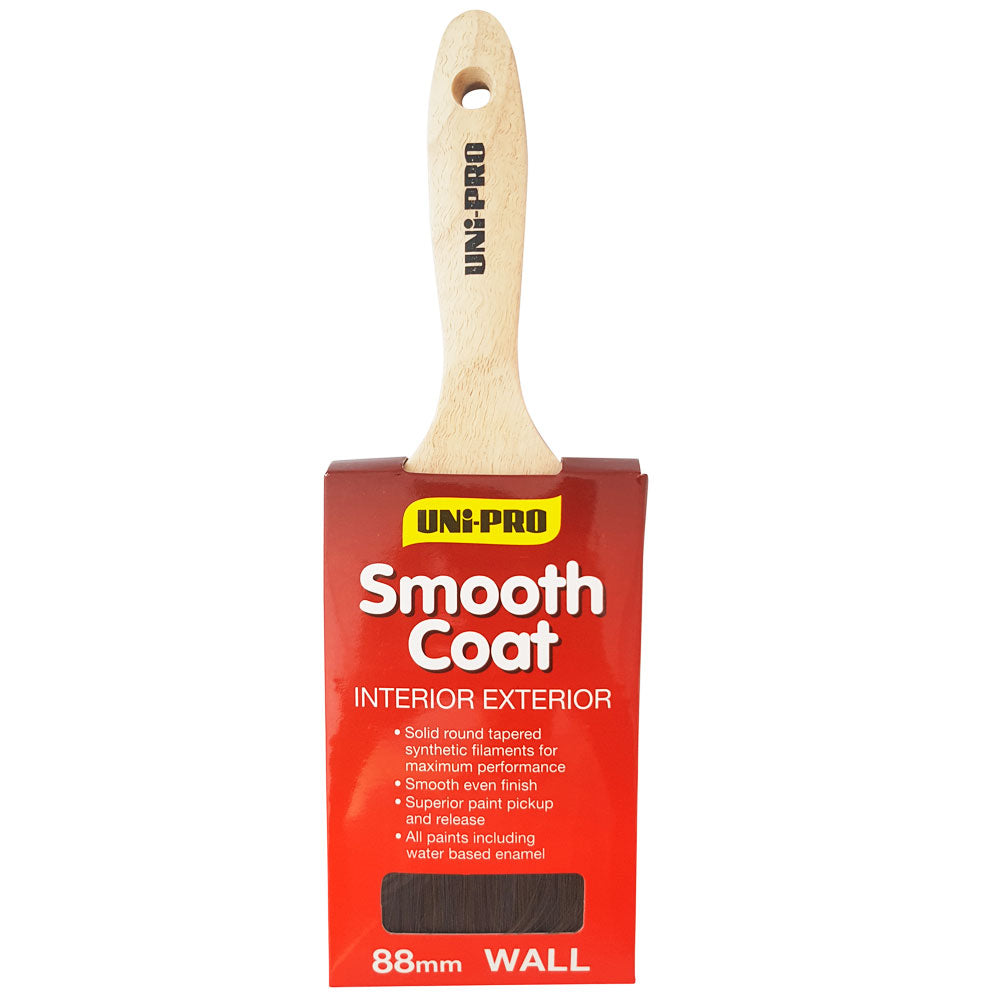 Uni-Pro Smooth Coat Synthetic Paint Wall Brush