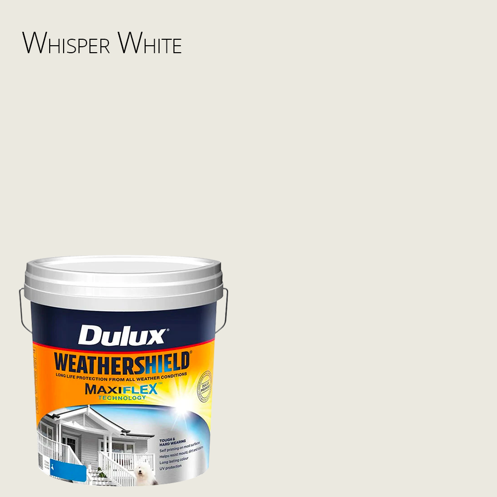 DULUX Weathershield Vivid White Matt 15L