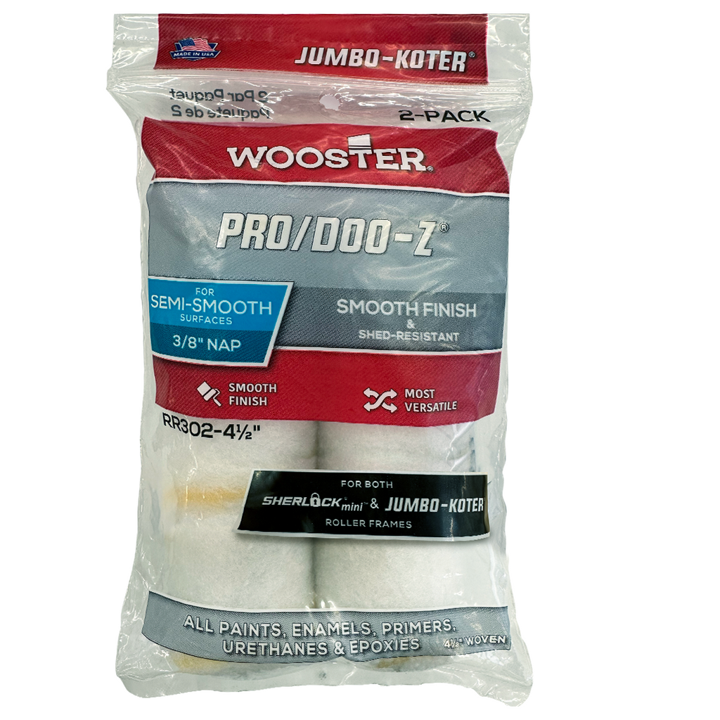 Wooster Jumbo Koter Pro/Doo-Z Cover 115mm x 10mm  22WRR302115