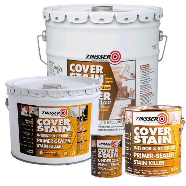Zinsser Cover Stain Primer Sealer Stain Killer All Sizes - Special