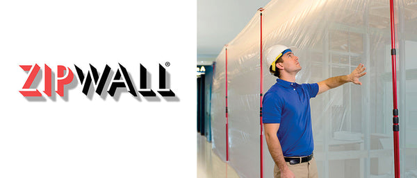 ZipWall Floor and Ceiling Dust Seal Kit (ZFS4)