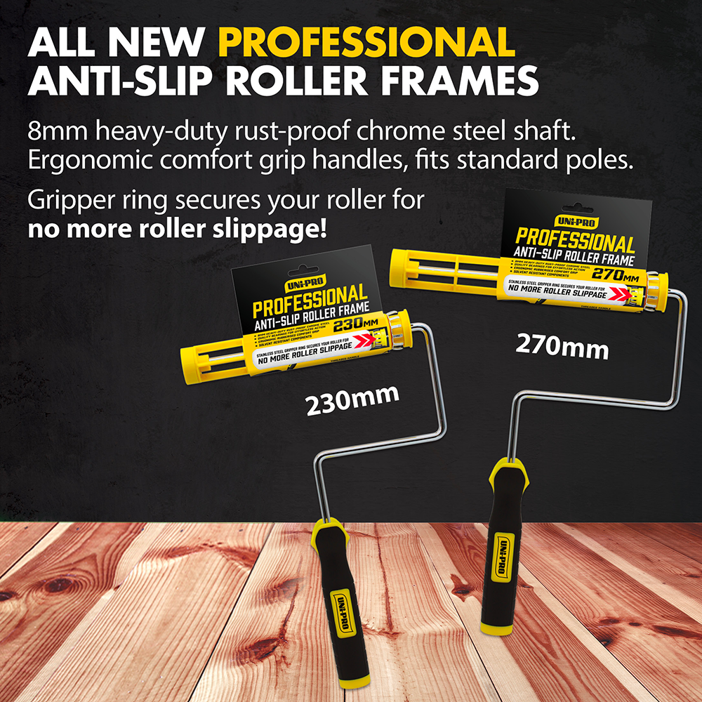 Uni-Pro Professional Anti-Slip Roller Frame Range