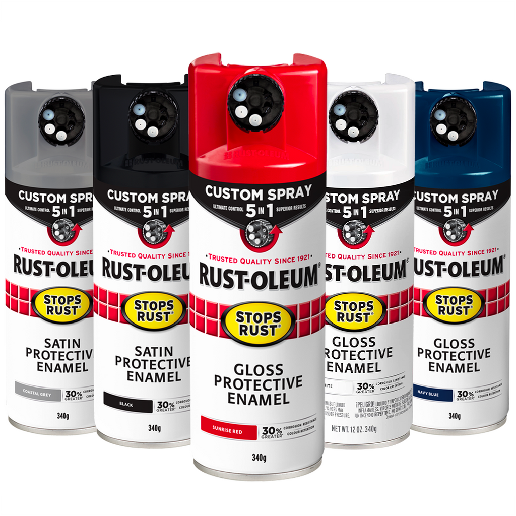 Rust-Oleum Custom Spray 5-in-1 Range