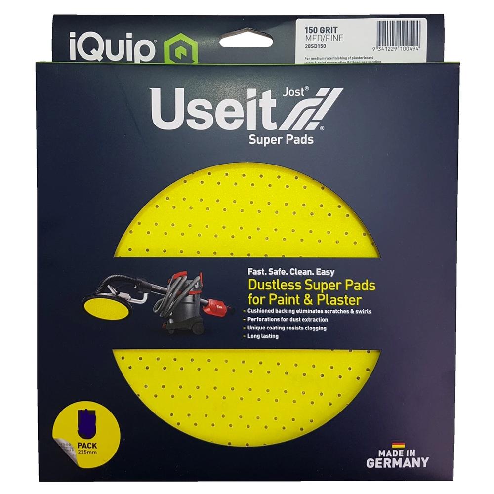 iQuip Jost Useit Super Pads - Abrasive Sanding Pads - Pack of 5