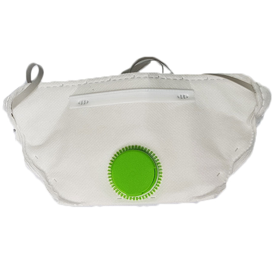 iQuip Disposable Flat Fold Respirator with Valve P2 provide Protection From Coronavirus