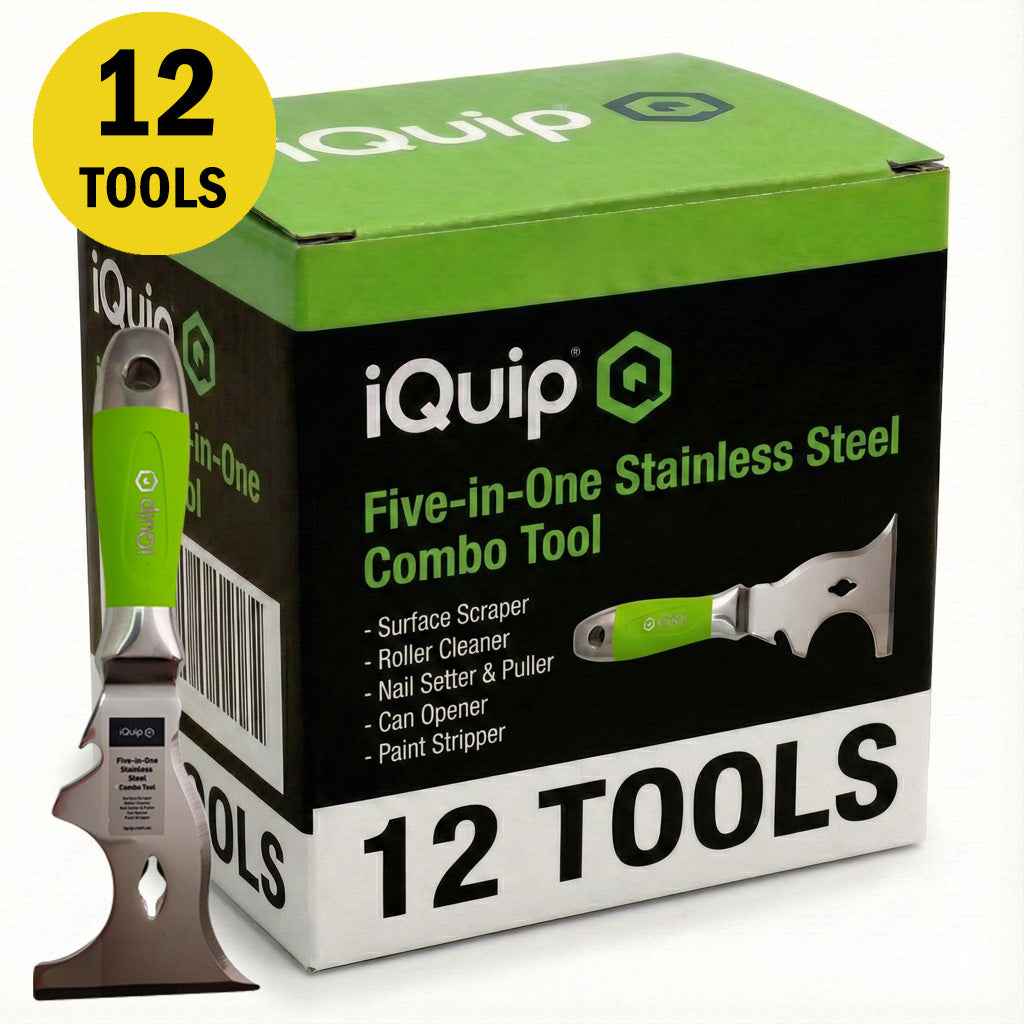 iQuip 1 Piece All Stainless Steel 5-in-1 Combo Tool 22CTSS