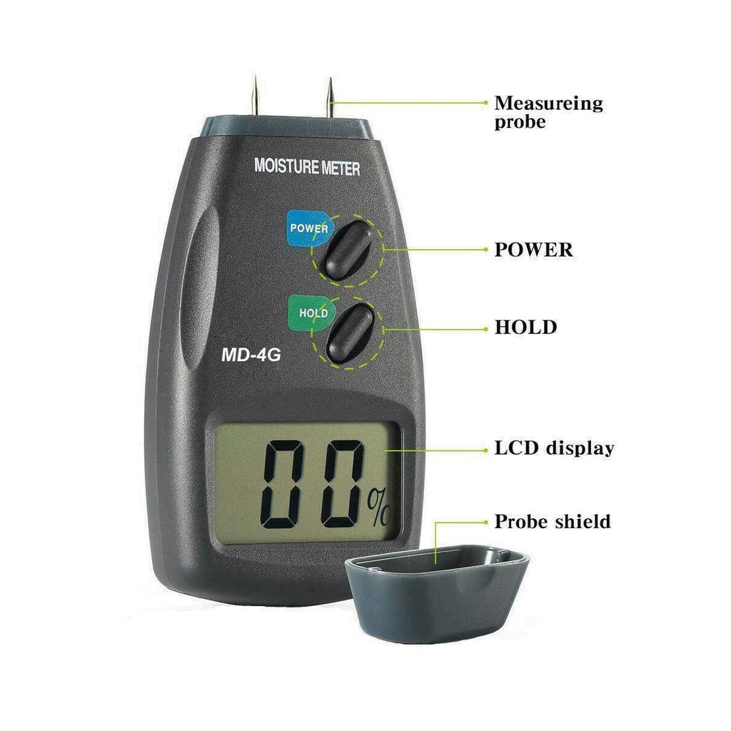 Professional Moisture Meter 4-Pin
